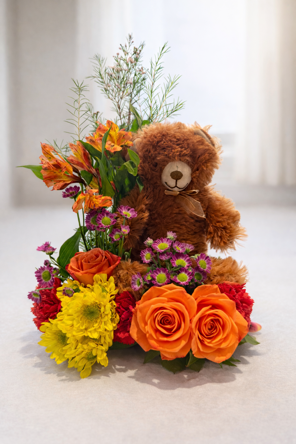 Sweet Teddy Garden Centerpiece