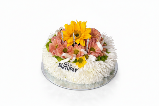 Sunflower Birthday Bloom Cake