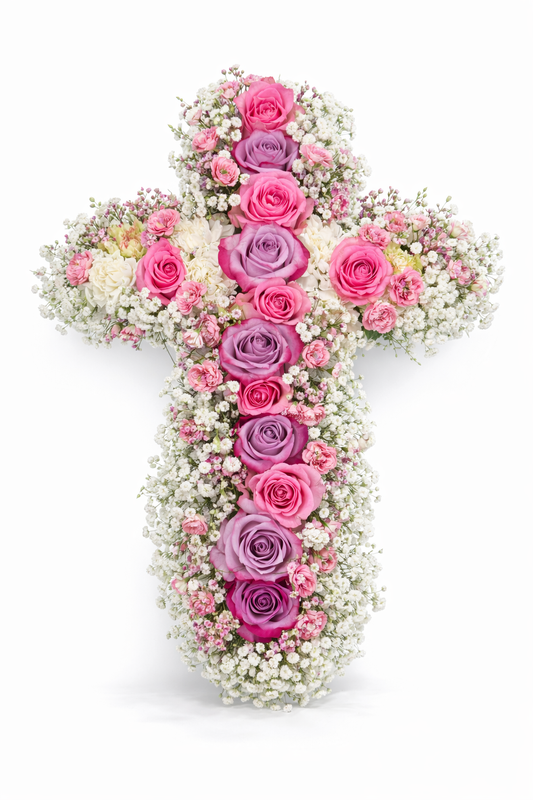Blossom of Faith Cross