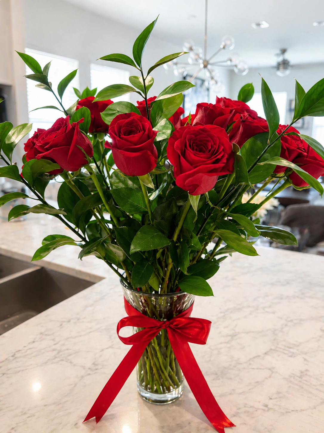 Luxury Two Dozen Red Roses