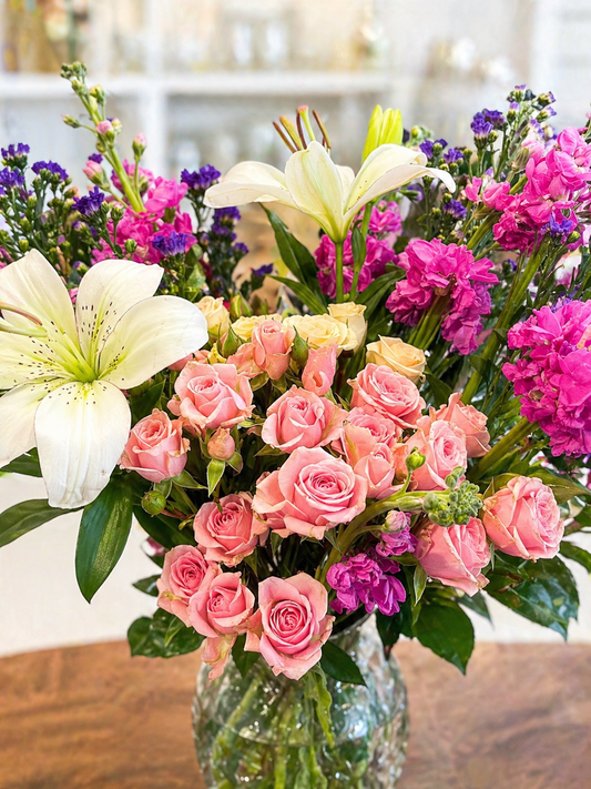 Blushing Garden Elegance