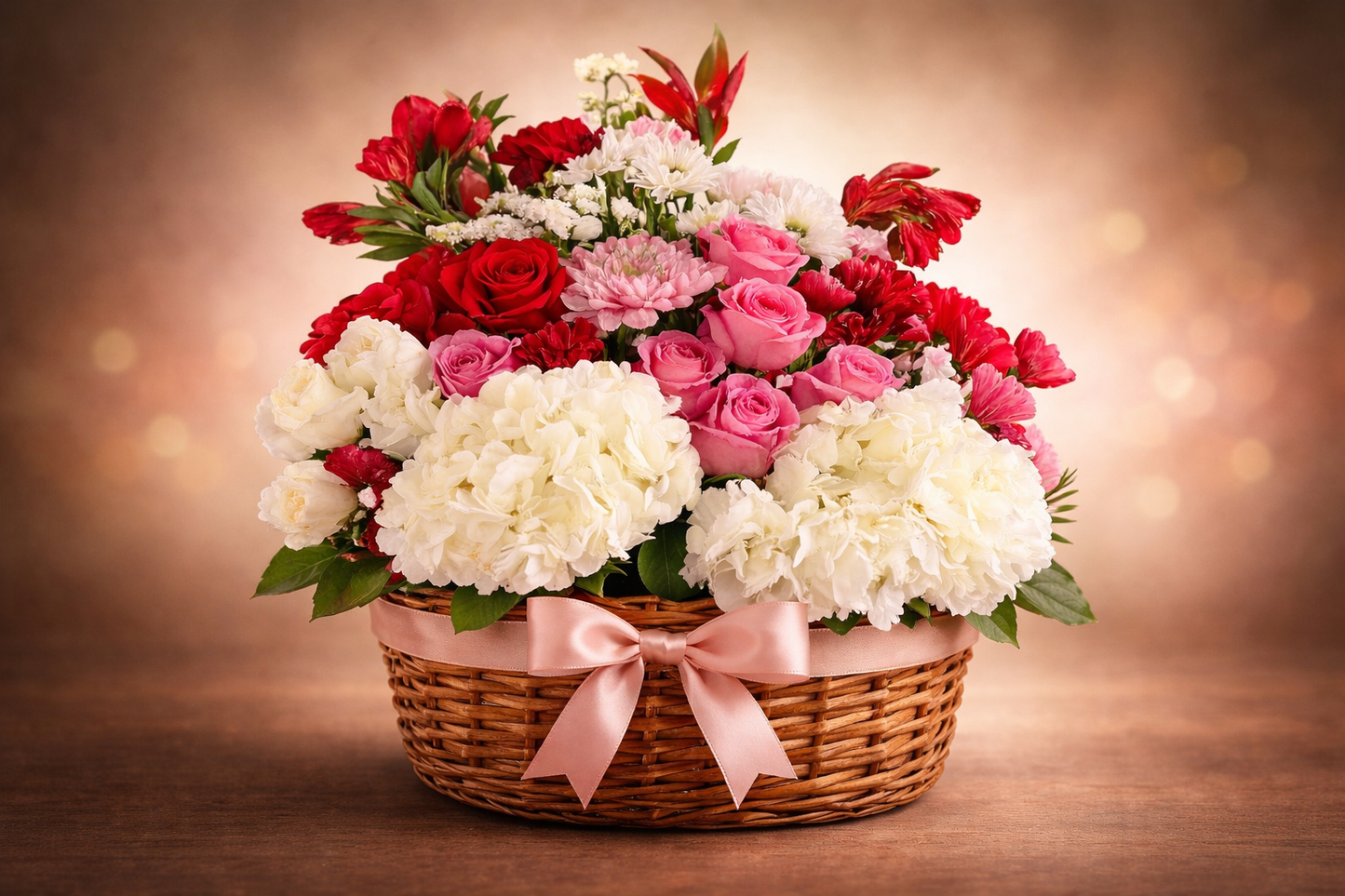 Valentine’s Garden Basket