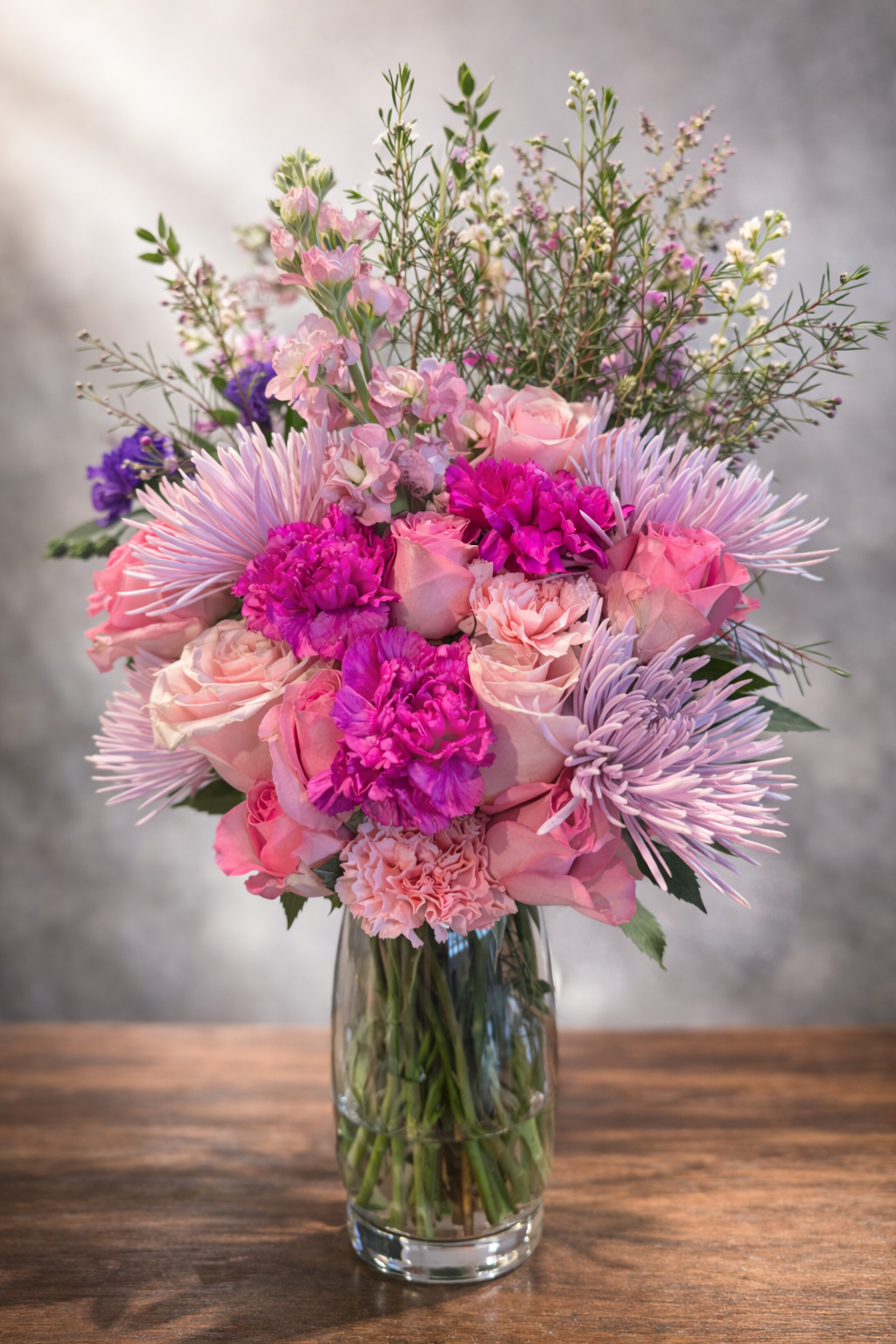 Pink Velvet Elegance