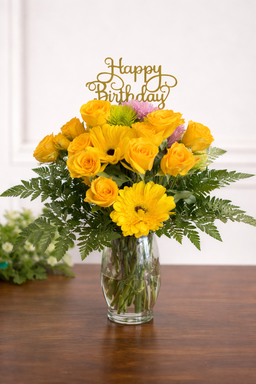 Golden Sunshine Birthday Bouquet